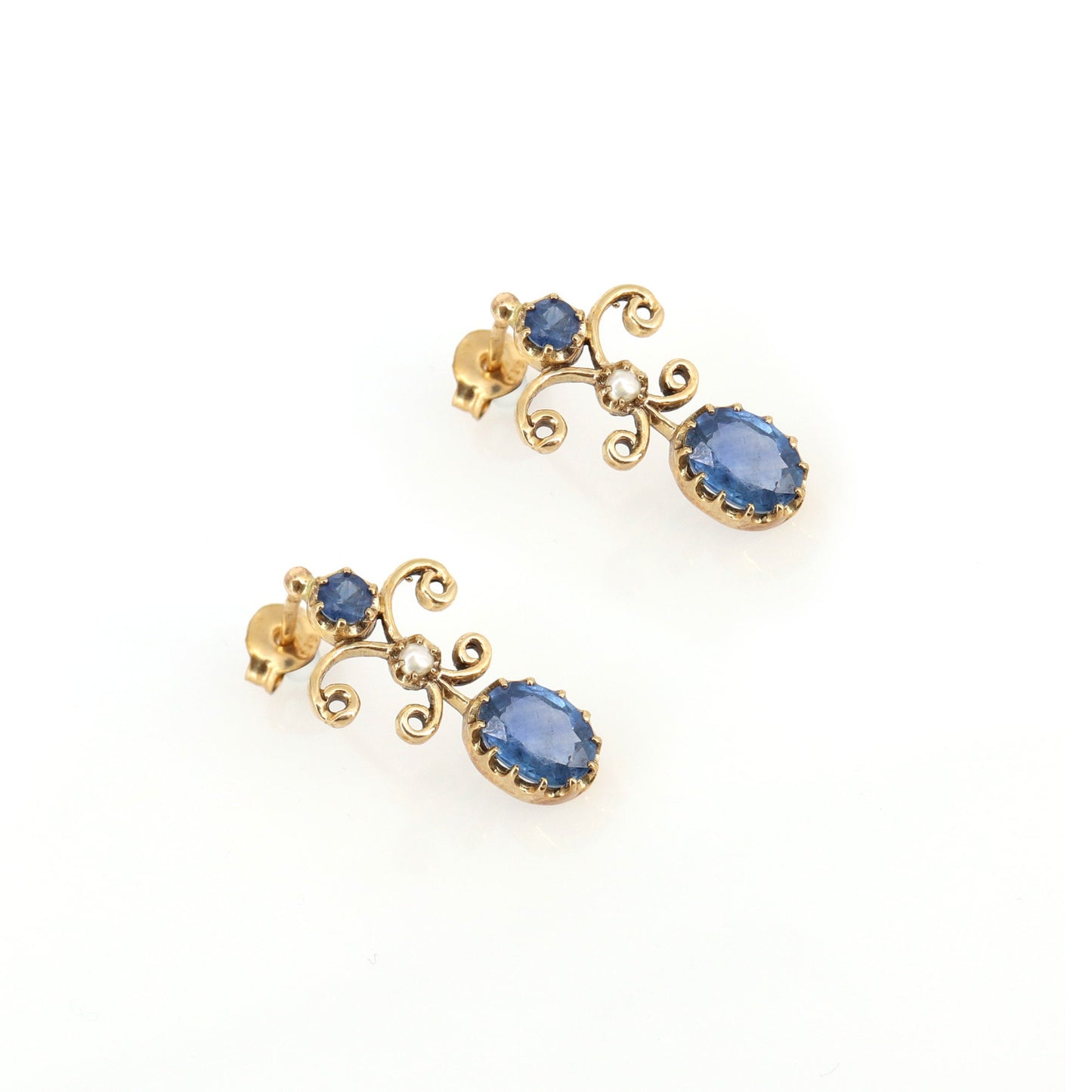 9K Yellow Earring Gold