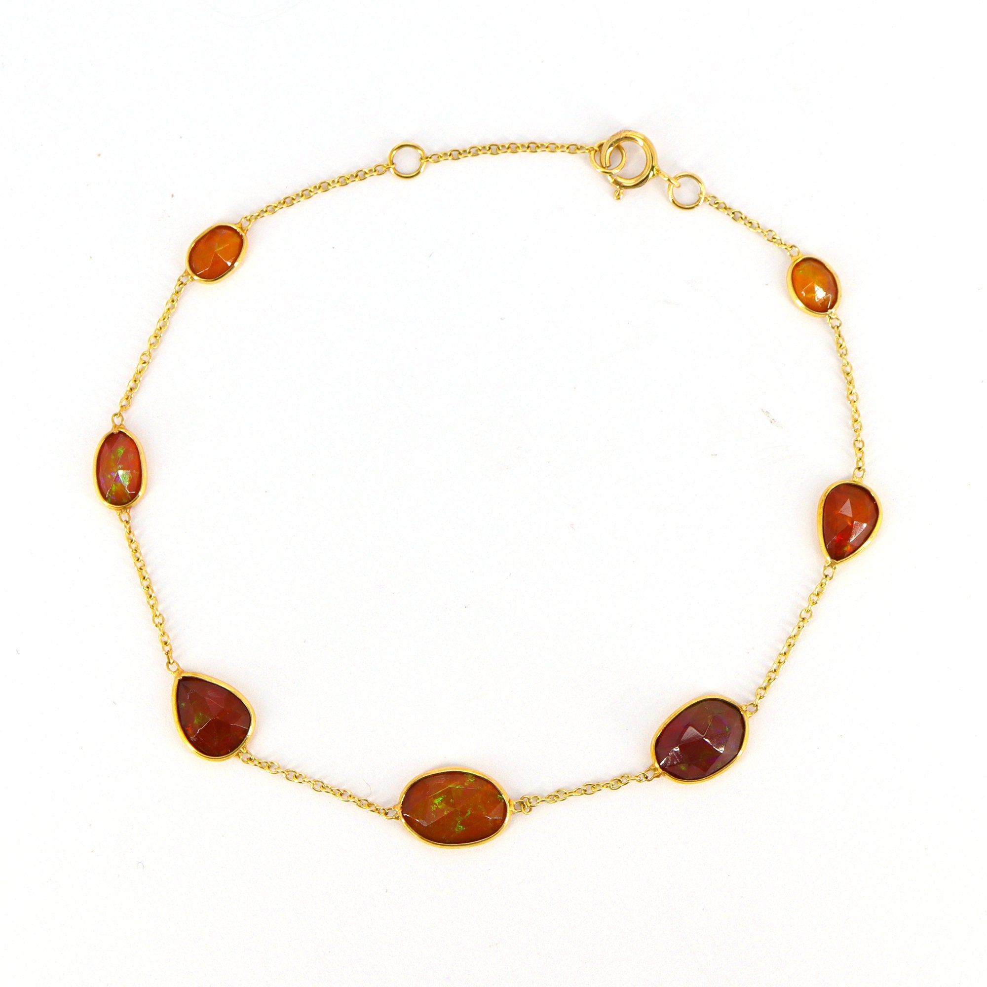 Opal Bracelet 18K Gold