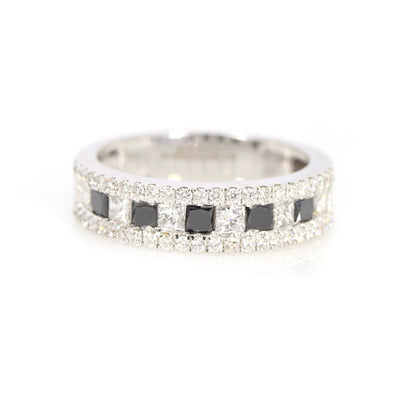 White Ring 18K Gold