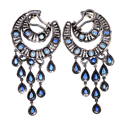 Exclusively Designed Vintage Replica Victorian Earring Gold