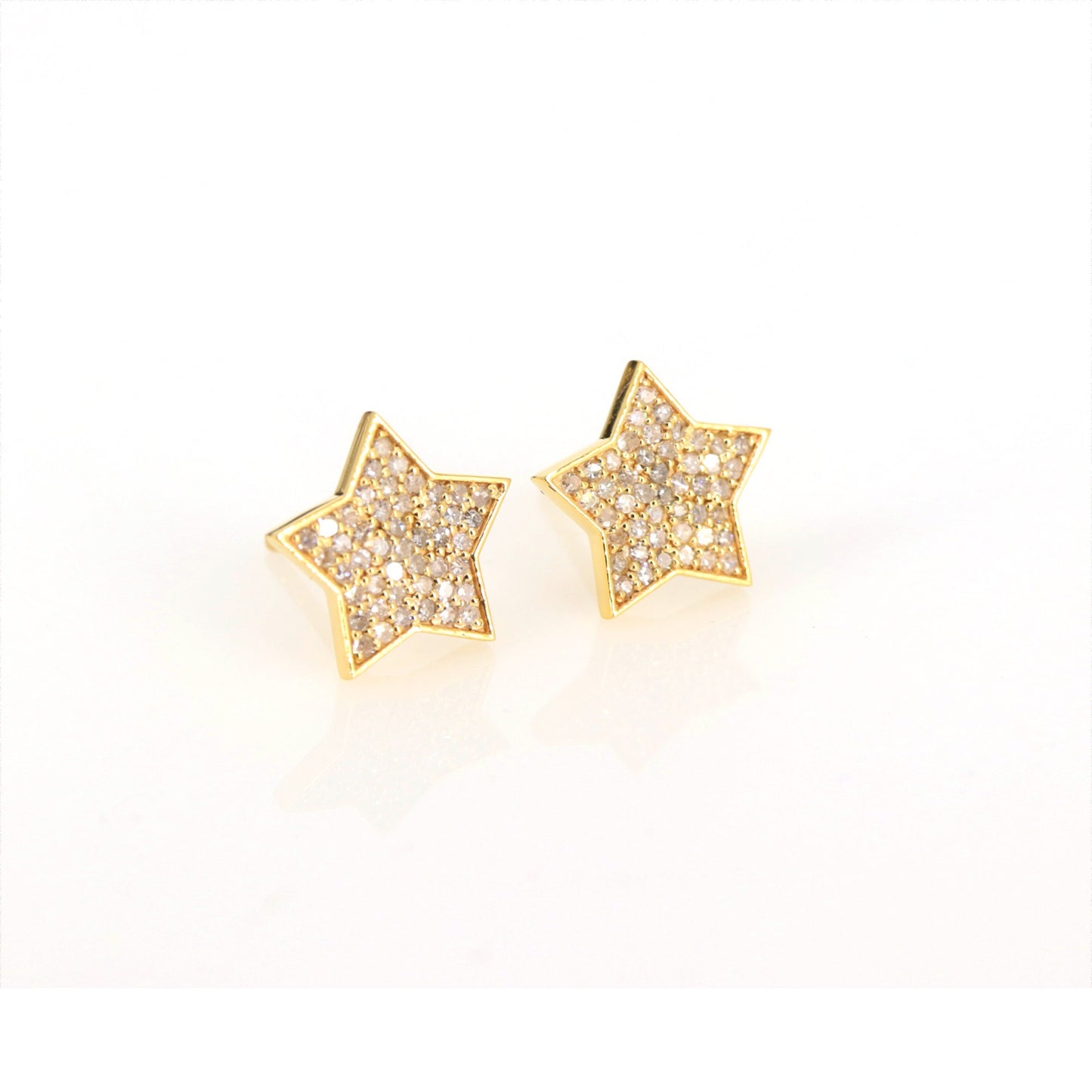 Star Studs Earring 14K Gold