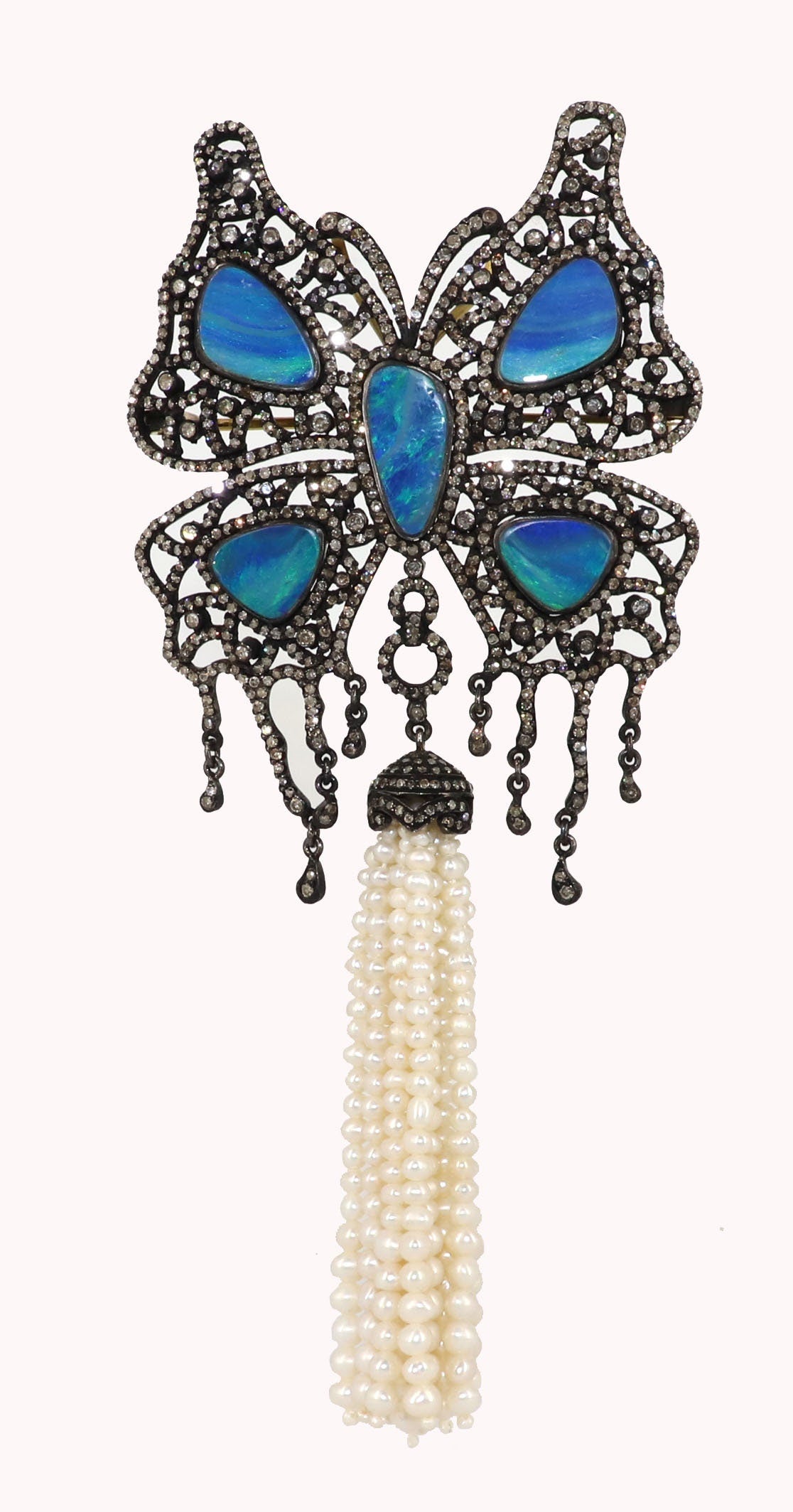 Exclusively Designed Vintage Replica Victorian Tassel Pendant Gold