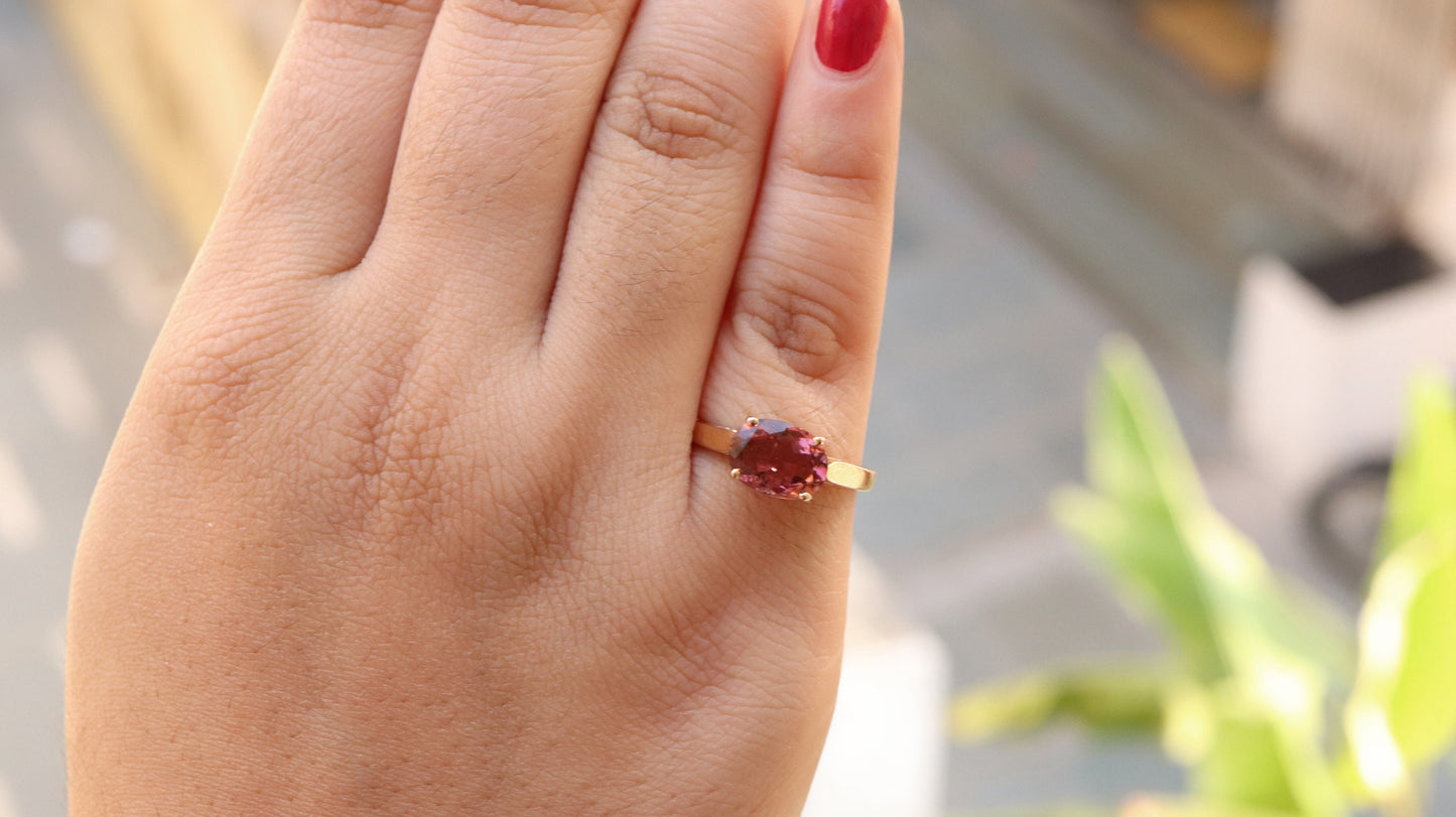 Tourmaline Ring 14K Gold