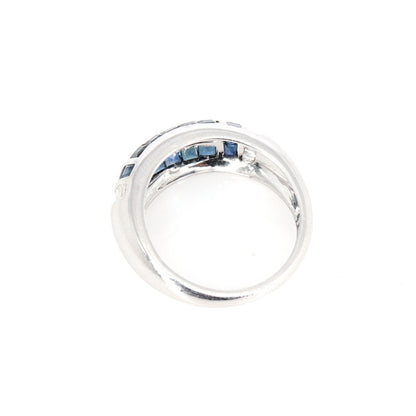 Sapphire Engagement Ring 14K Gold