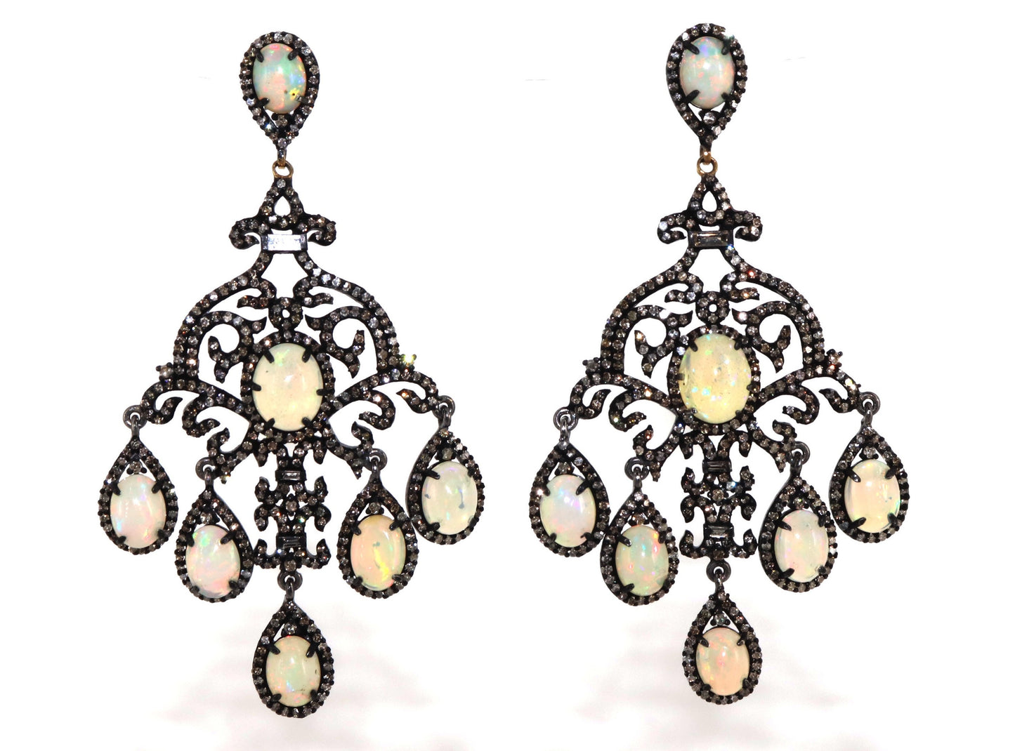 Exclusively Designed Vintage Replica Victorian Earring Gold