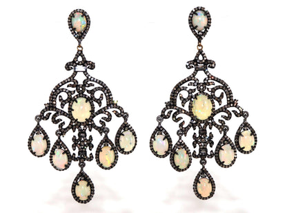 Exclusively Designed Vintage Replica Victorian Earring Gold