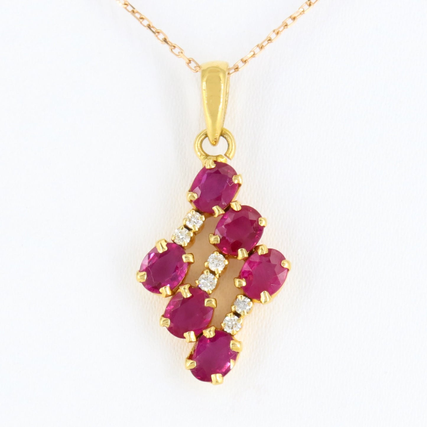 Ruby Pendant 18K Gold