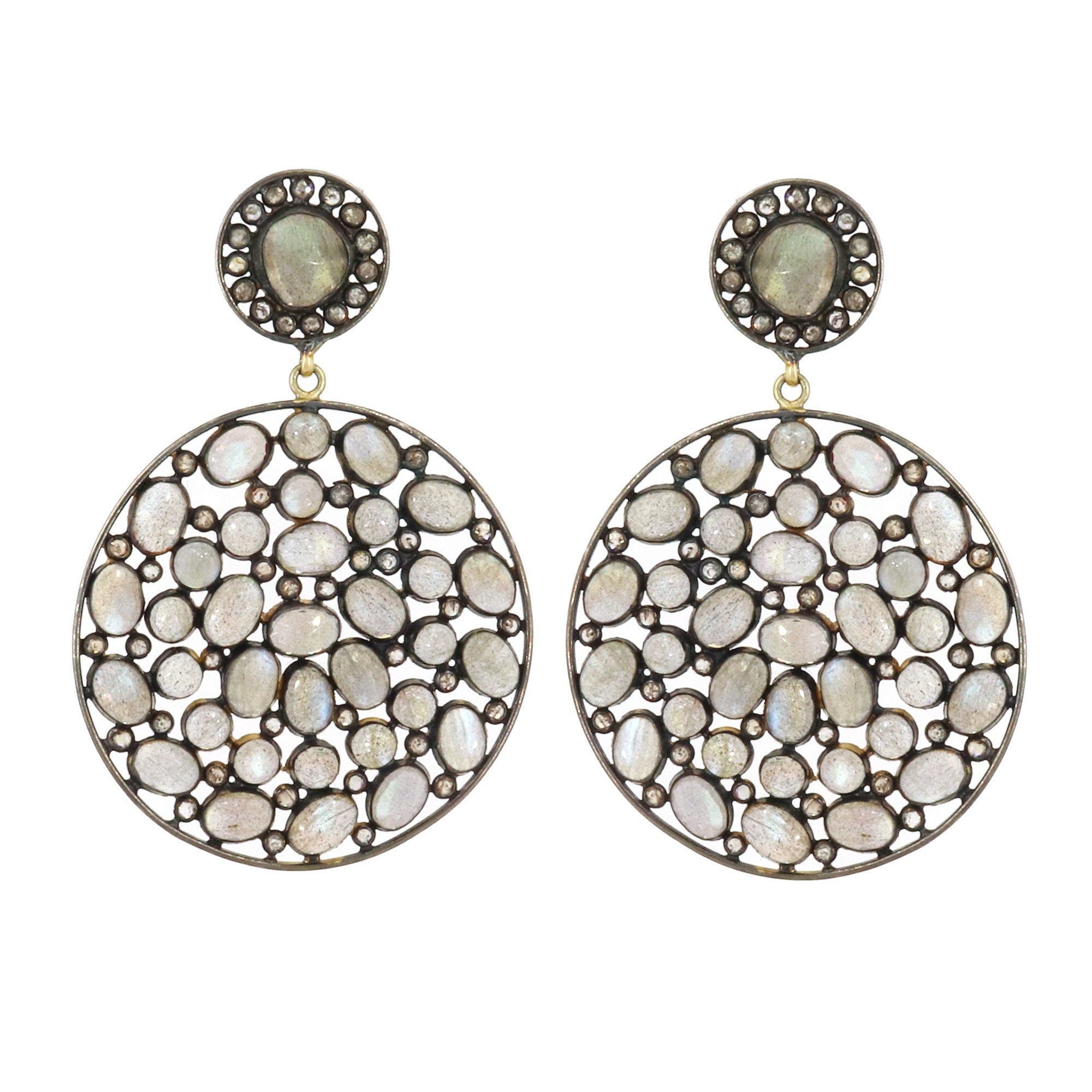 Pretty Labradorite Earring