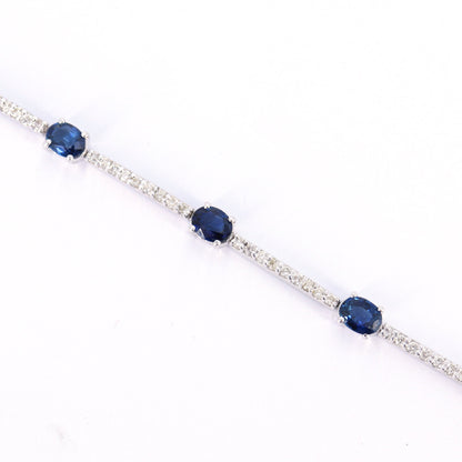 White Bracelet 18K Gold