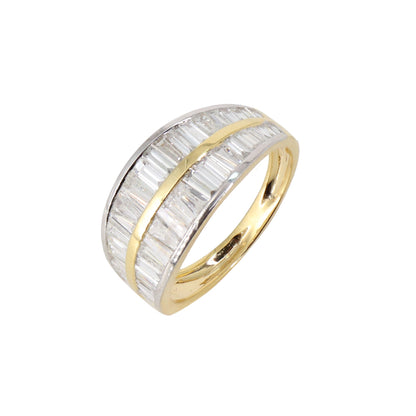 Baguette Ring 14K Gold