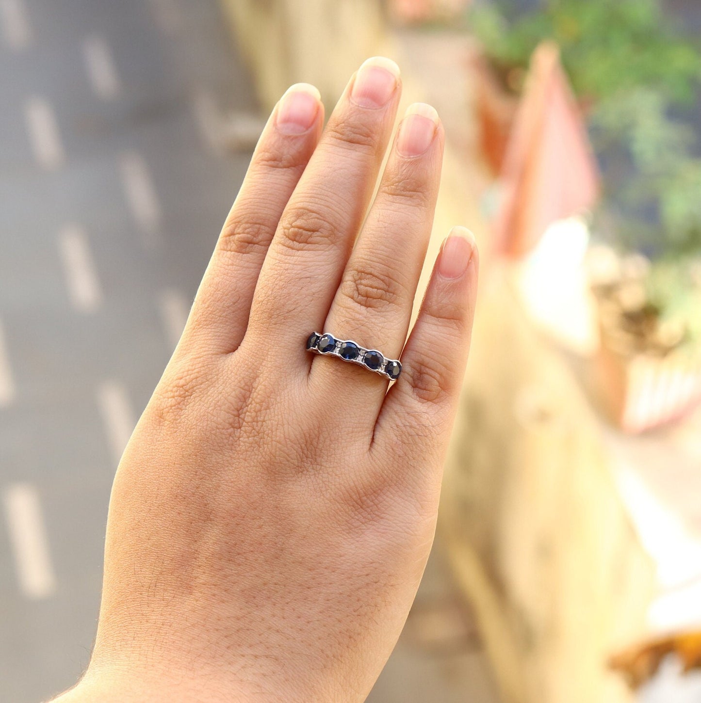 Sapphire Ring 14K Gold