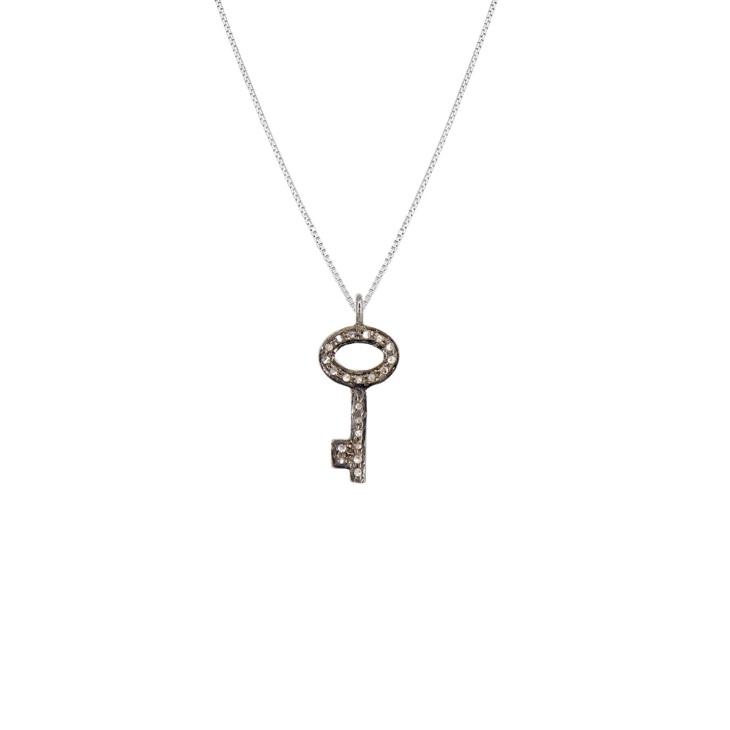 Key Charms Pendant Silver
