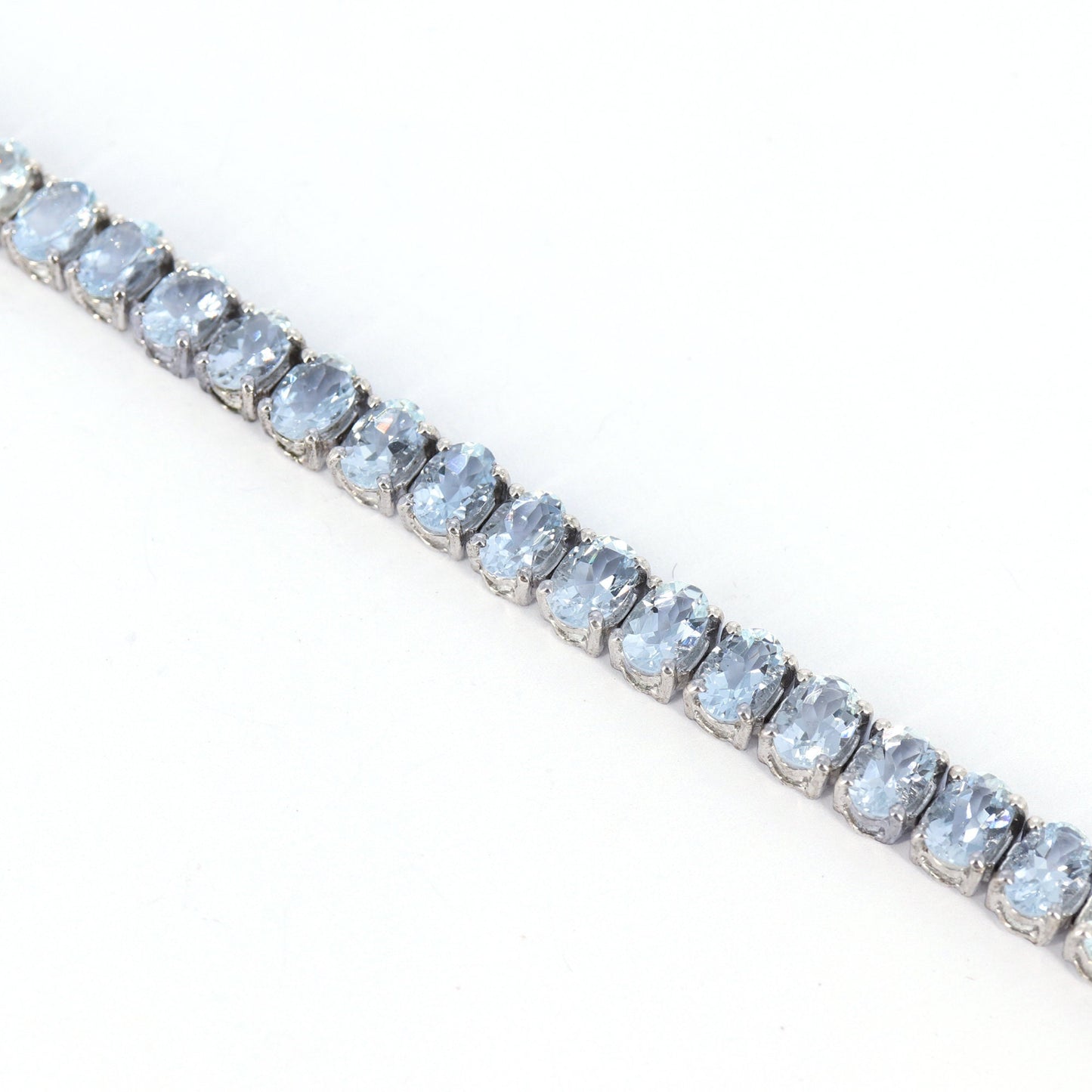 Aquamarine Bracelet Silver