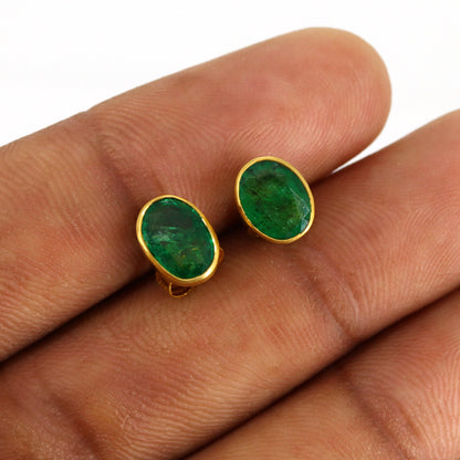 Minimalist Studs Earring 18K Gold