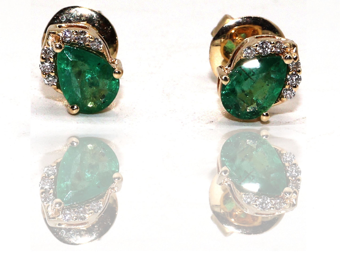 Emerald Earring 14K Gold