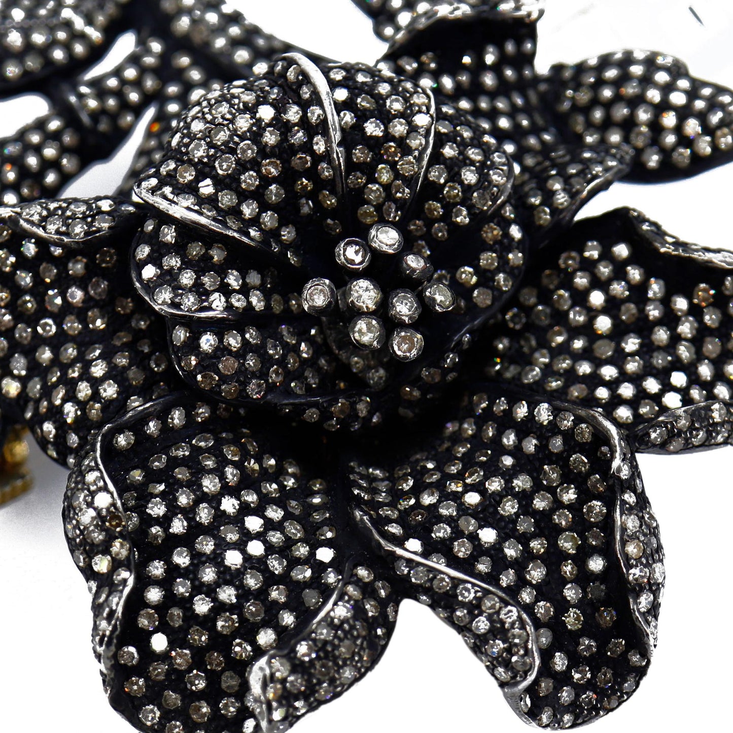 Exclusively Designed Vintage Replica Victorian Beautiful Flower Pendant Gold