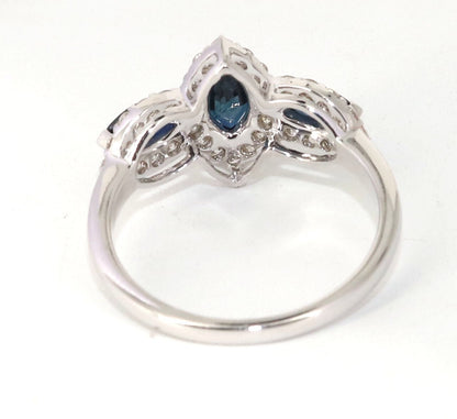 White Beautiful Ring 14K Gold
