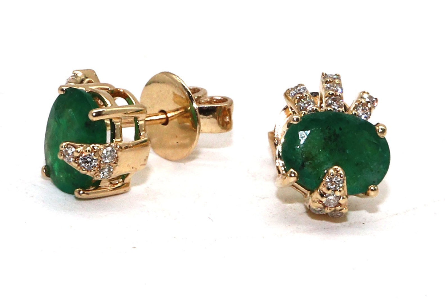 Emerald Earring 14K Gold