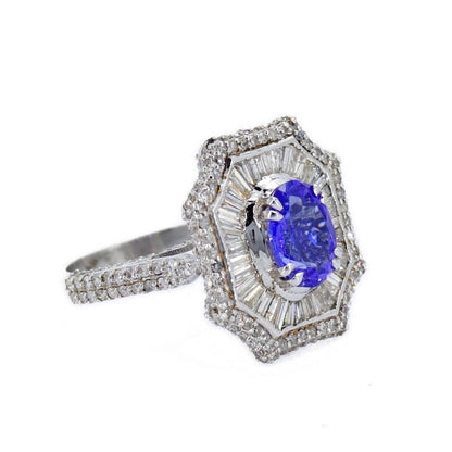 Tanzanite Ring 18K Gold