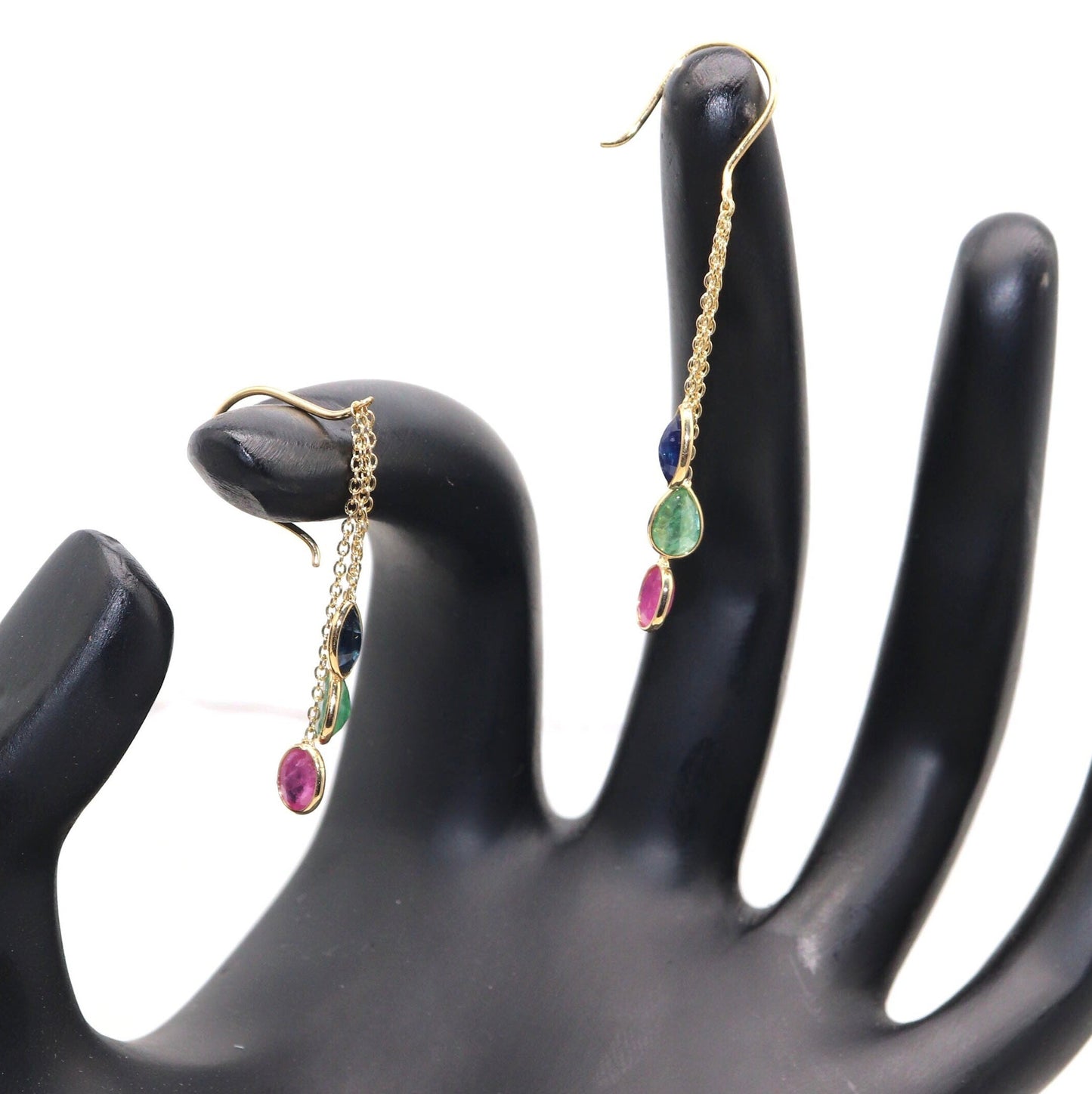 Yellow Handmade Earring 18K Gold
