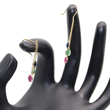 Yellow Handmade Earring 18K Gold