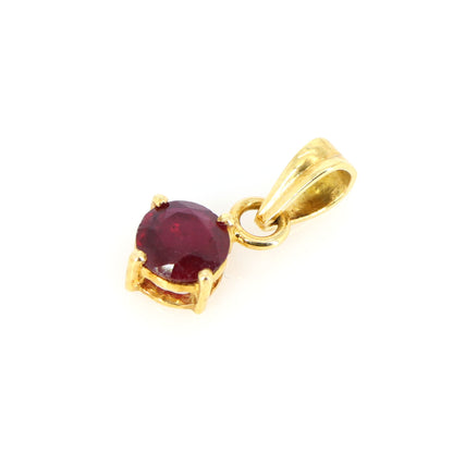 Yellow Ruby Earring 14K Gold