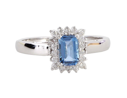 White Ring 14K Gold