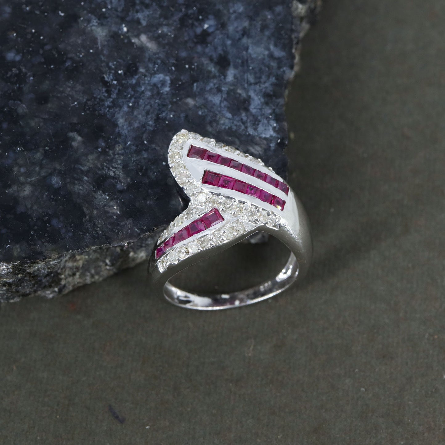 Engagement Ring Silver