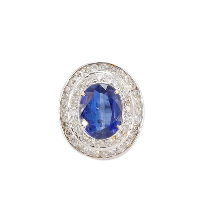 Kyanite & Ring 18K Gold