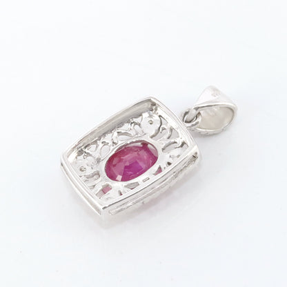 White Pendant 14K Gold