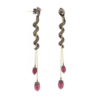 Exclusively Designed Snake Earring