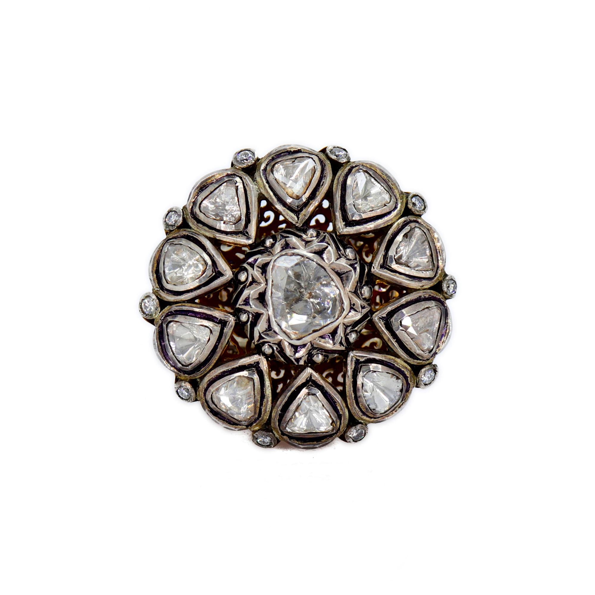 Amazing Round Ring Gold