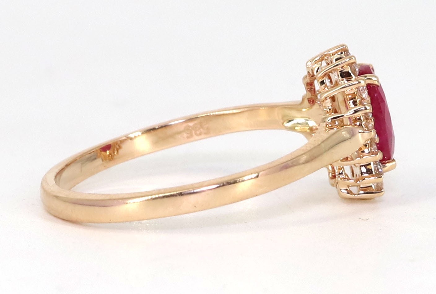 Ruby Ring 14K Gold
