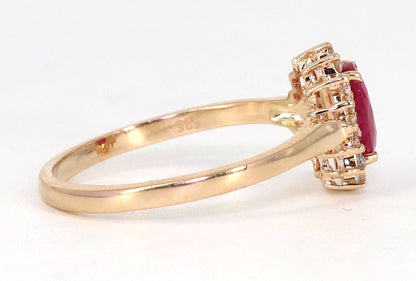 Ruby Ring 14K Gold