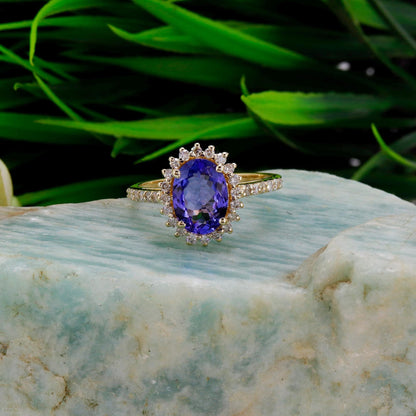 Cluster Ring 14K Gold