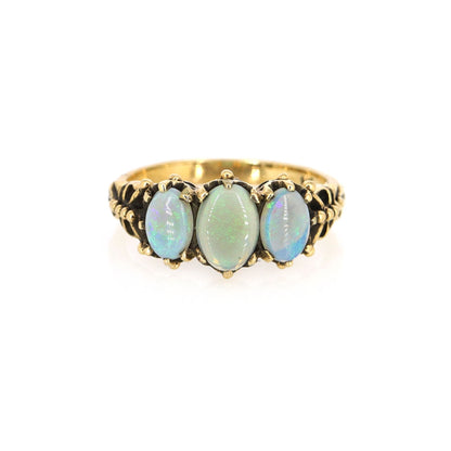 Antique Opal Ring Gold