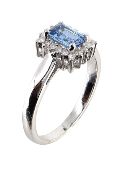 White Ring 14K Gold