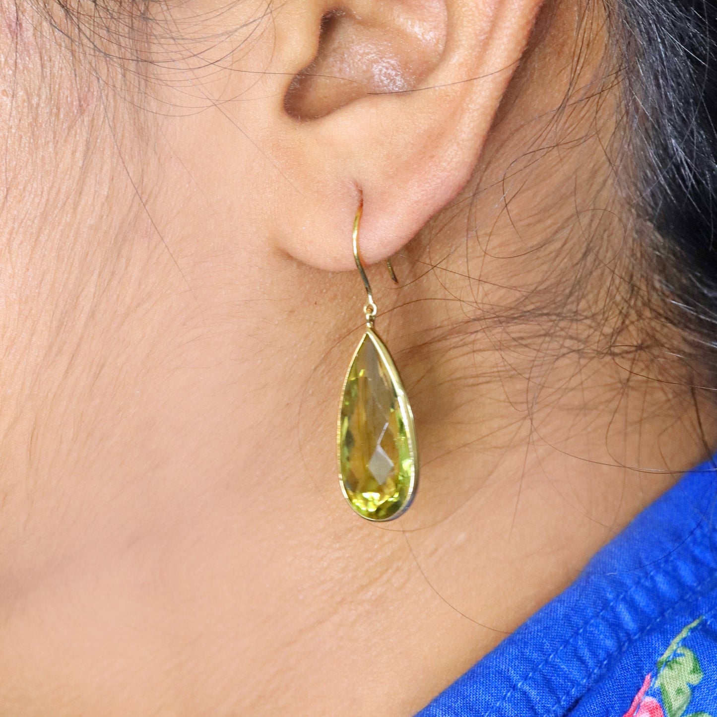 Drop Earring 18K Gold