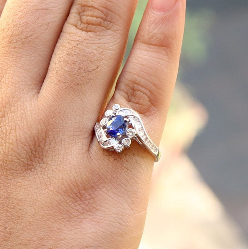 Sapphire Ring 18K Gold