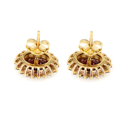 Yellow Garnet Earring 14K Gold