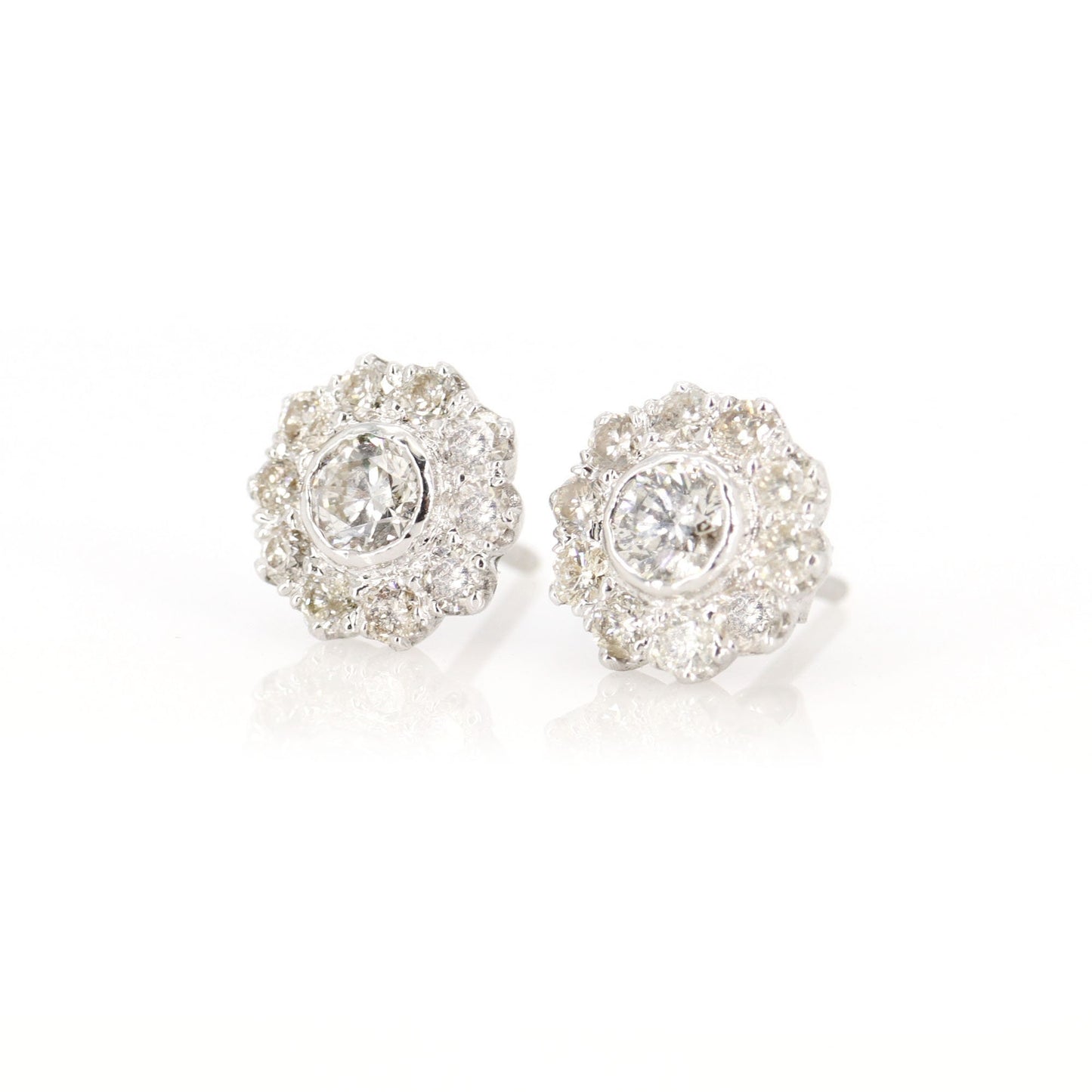 Solitaire Earring 18K Gold