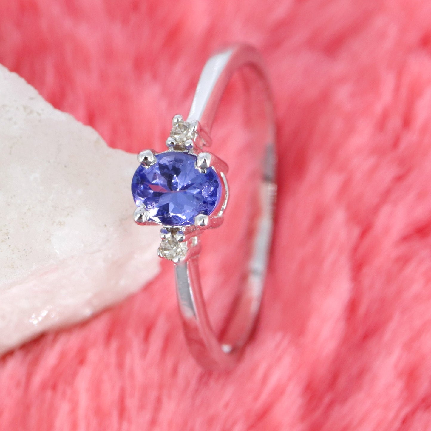 Tanzanite Ring Silver