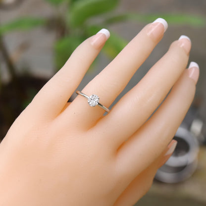 Illusion Setting Ring 18K Gold