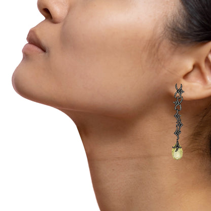 November Bithstone Lemon Topaz Earring