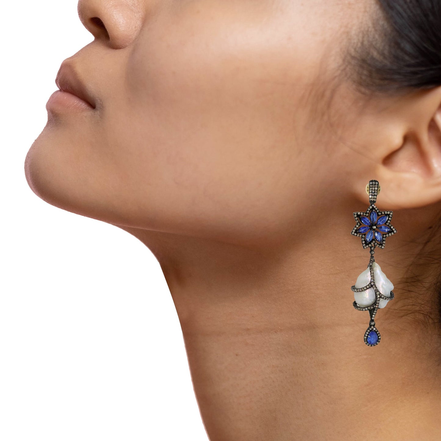 Kyanite Gemstone Earring
