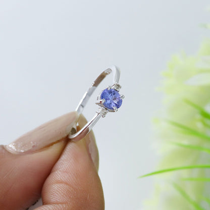 Tanzanite Ring Silver