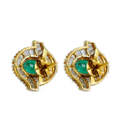 Yellow Earring 18K Gold