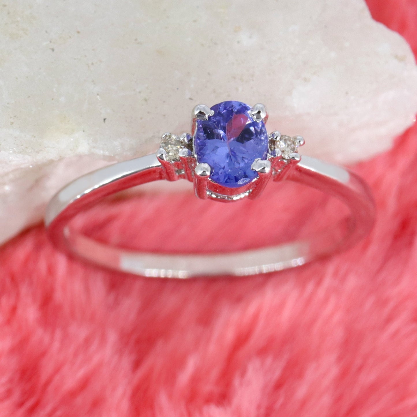 Tanzanite Ring Silver