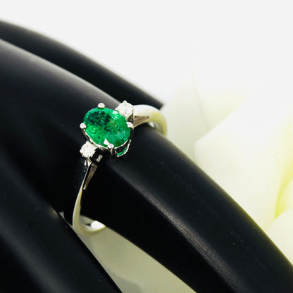 White Ring 14K Gold
