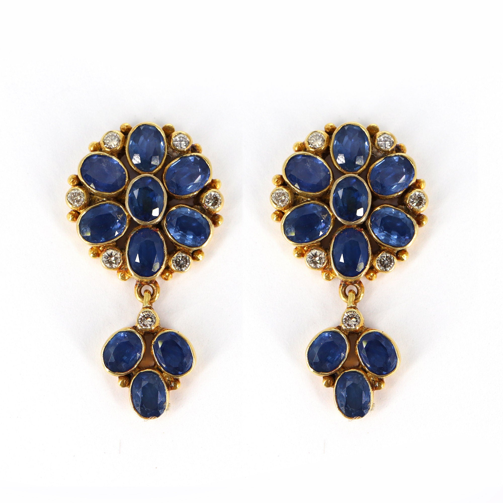 Yellow Earring 18K Gold
